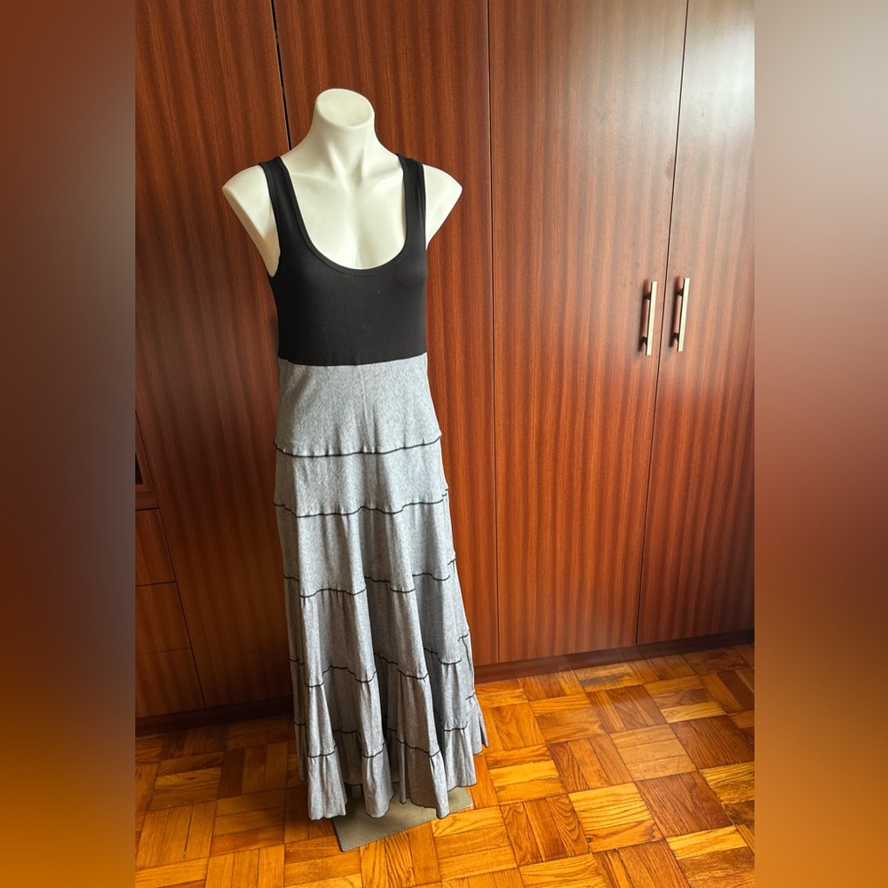 NWT Vintage timeless Stylish and Charming  KAREN KANE Maxi Dress.Made in USA s M